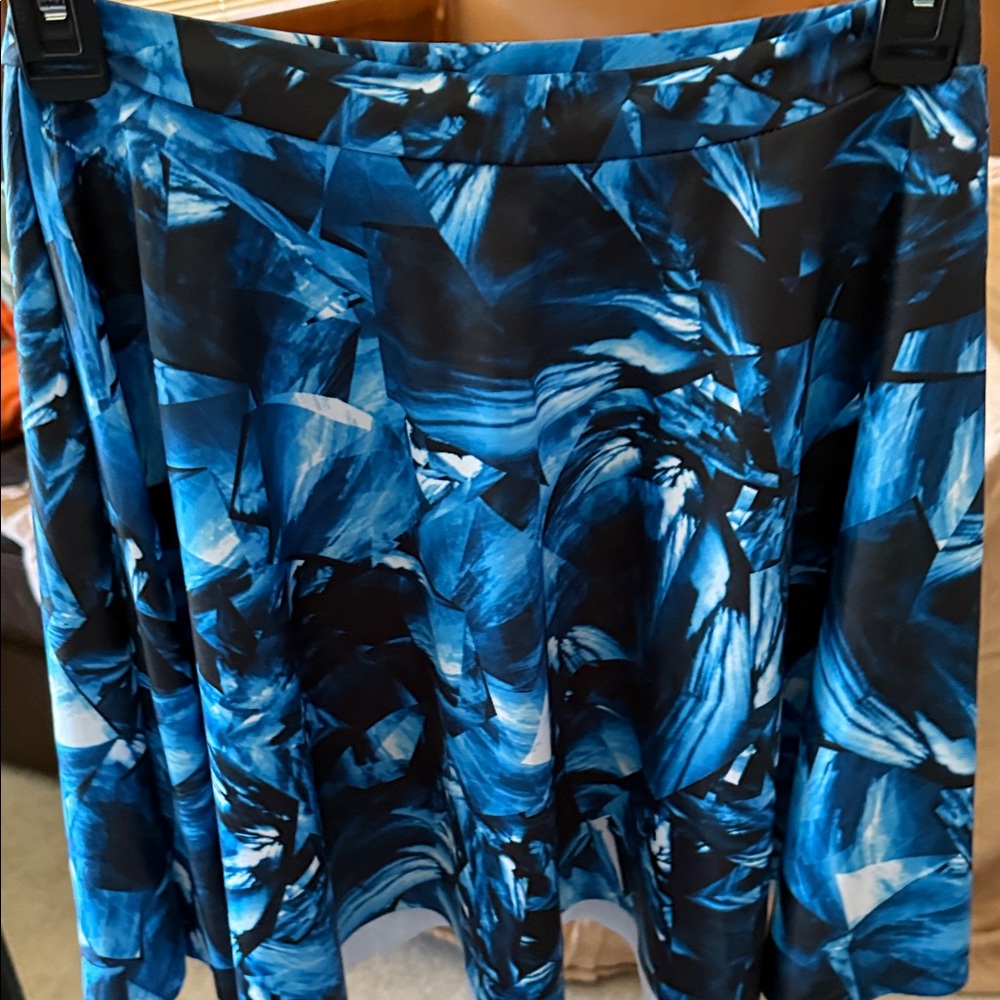 Blackmilk Blue and White Skirt